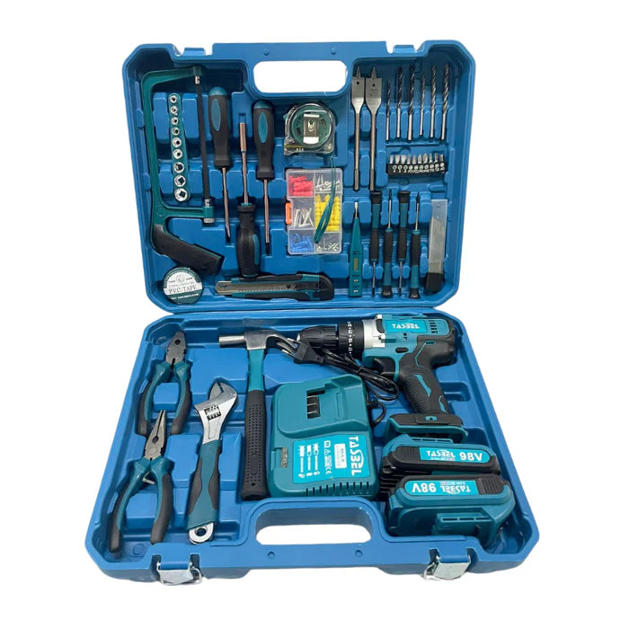 Taladro Inalámbrico 98v + Set de Herramientas 🧰🛠️ + Envío Gratis 🚛