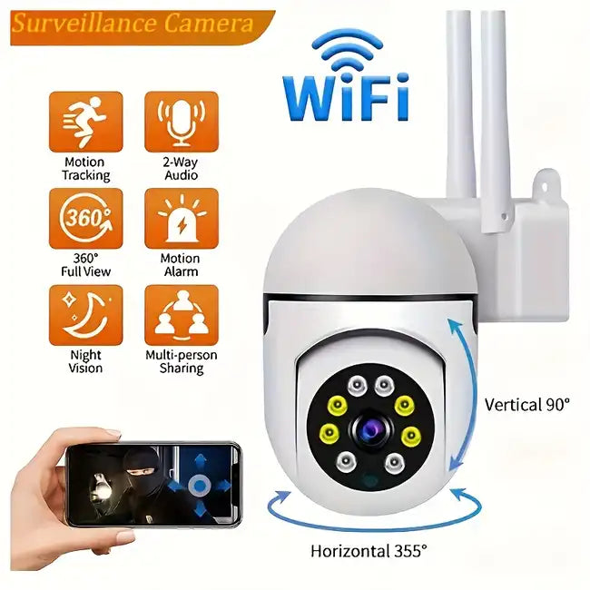 CAMARA DE MONITOREO WIFI DE ACCESO REMOTO