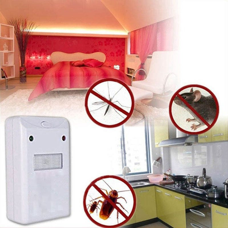 Repelente Electrónico De Mosquitos, Ratones,insectos,Ultrasonido.