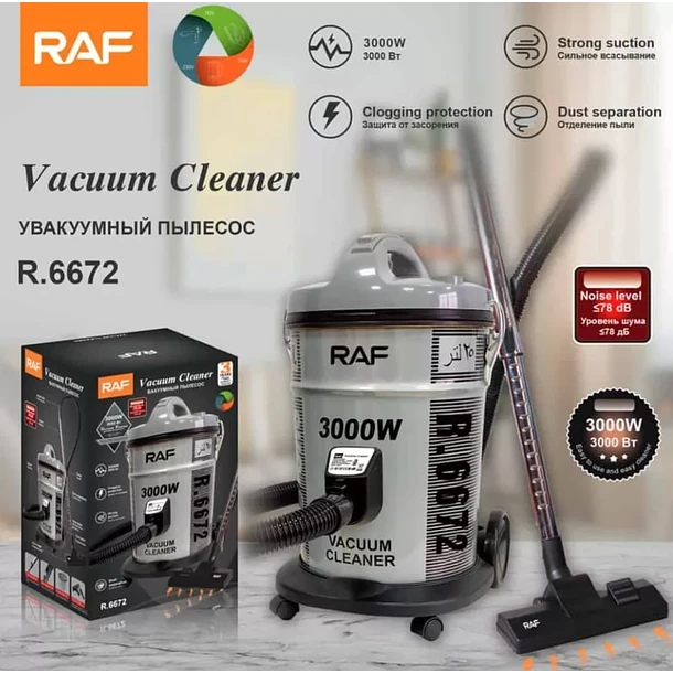 Aspiradora Vacuum Ciclónica Cleaner S/fuerte 3000w R-6672