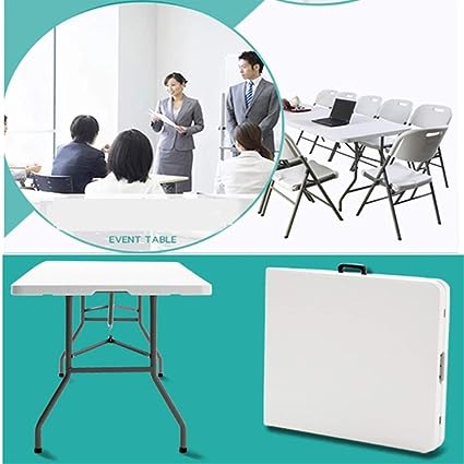 Mesa Plegable Tipo maleta 180x74x75
