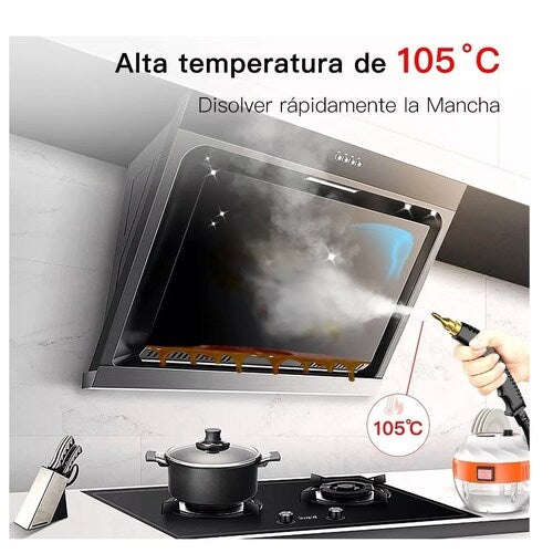 Limpiador De Vapor Presurizado De Alta Temperatura 2800w