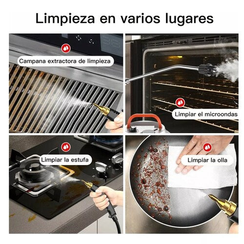 Limpiador De Vapor Presurizado De Alta Temperatura 2800w