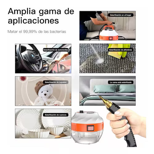 Limpiador De Vapor Presurizado De Alta Temperatura 2800w