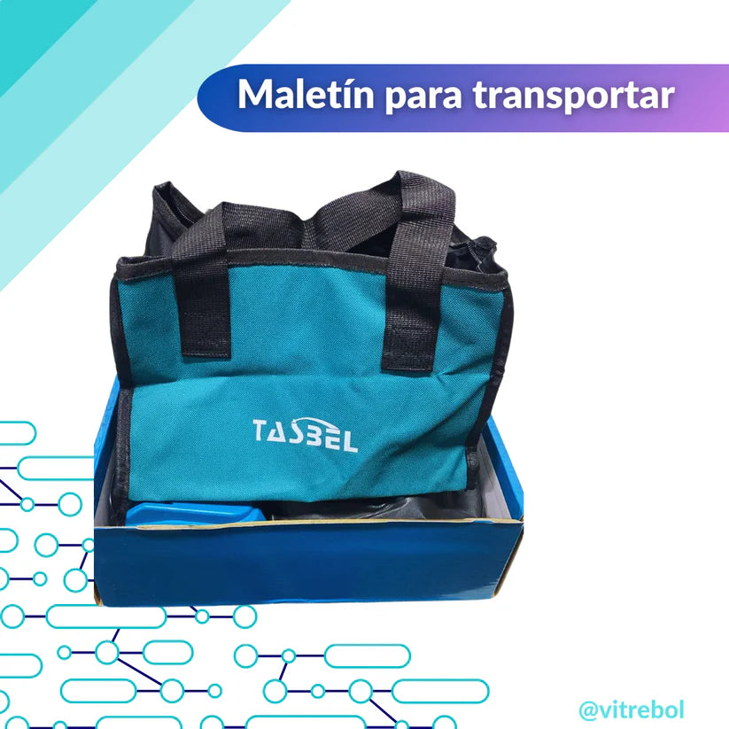 Taladro + Set Herramientas Tasbel