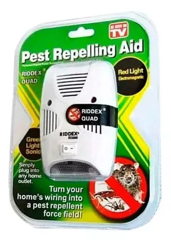 Repelente Electrónico De Mosquitos, Ratones,insectos,Ultrasonido.