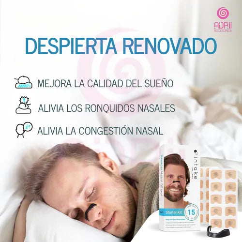 Tiras Nasales Antironquidos Magneticas Deportivas Dilatador