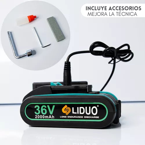 Tijera Podadora Eléctrica Inalámbrico 1 Baterías Jardín
