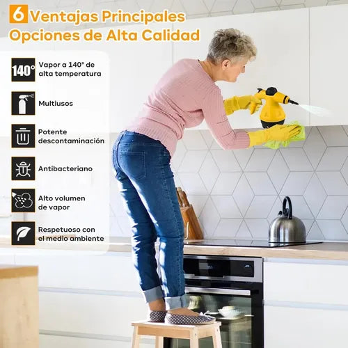 Limpiador a Vapor Multifuncional