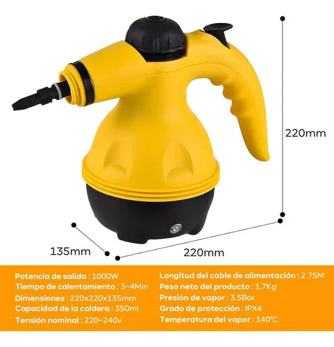 Limpiador a Vapor Multifuncional