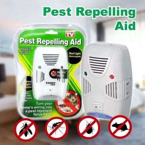 Repelente Electrónico De Mosquitos, Ratones,insectos,Ultrasonido.