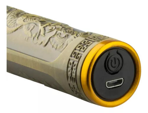Recortadora Maquina Corta Pelo, Barba Dorada Recargable USB✅