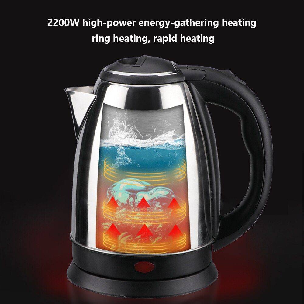 Hervidor Eléctrico Acero Inoxidable 2 Litros