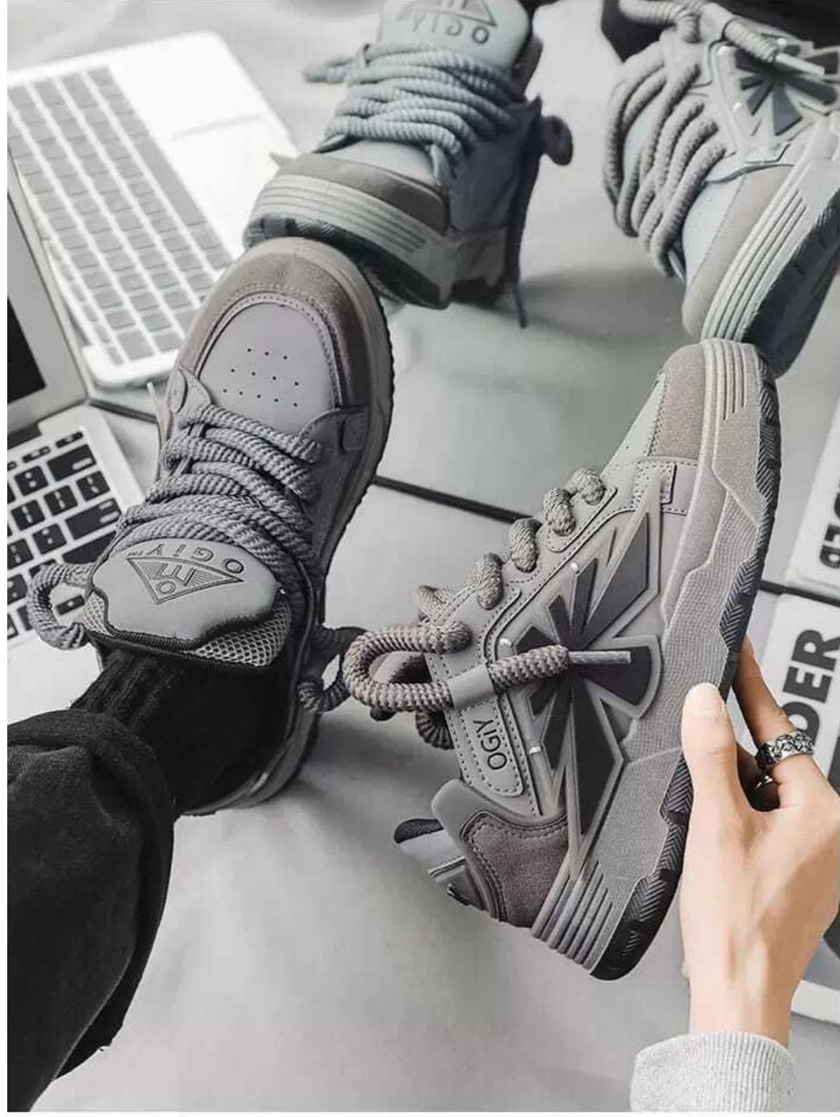 Zapatilla Urbana Hombre Blanco SNEKAERS OGIY 2.0.