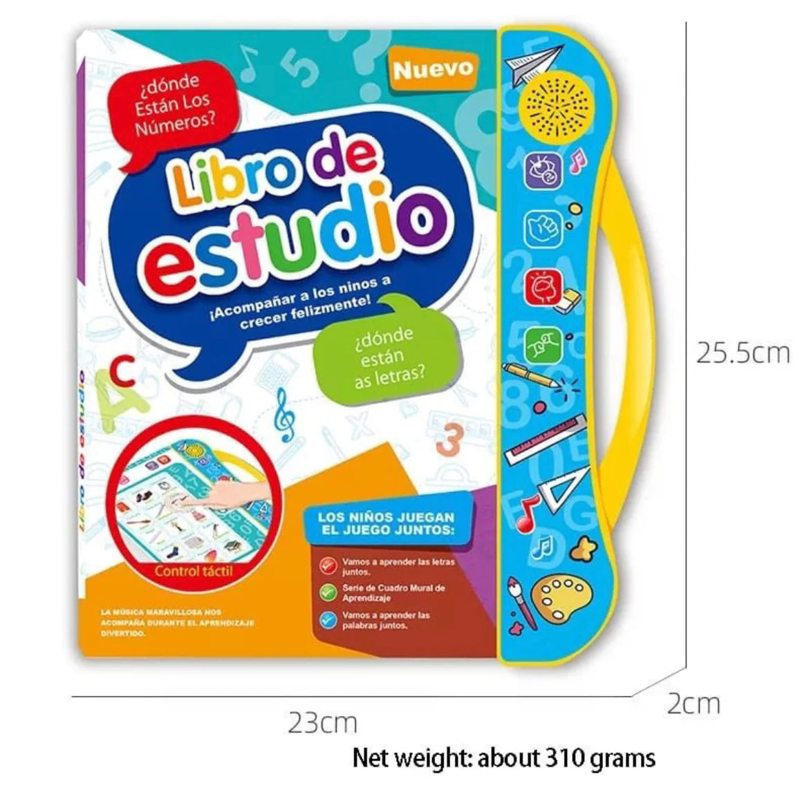 Libro Aprendizaje Didáctico Interactivo para Niños