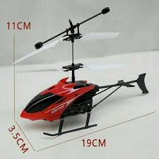 HELICOPTERO RECARGABLE USB CON SENSOR MANO AEROMAX.