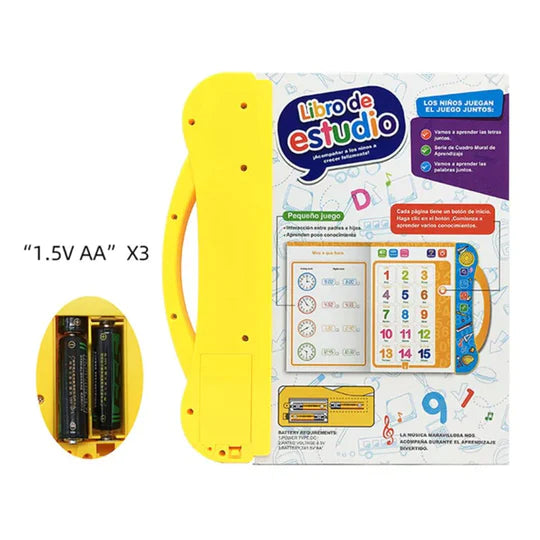Libro Aprendizaje Didáctico Interactivo para Niños