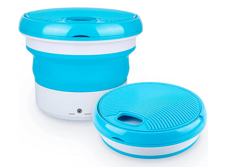 Mini lavadora plegable con cubo secador portátil