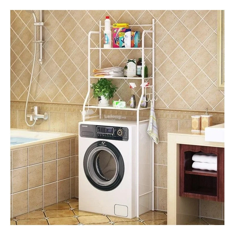Estante De Lavadora Lavanderia Organizador Baño.