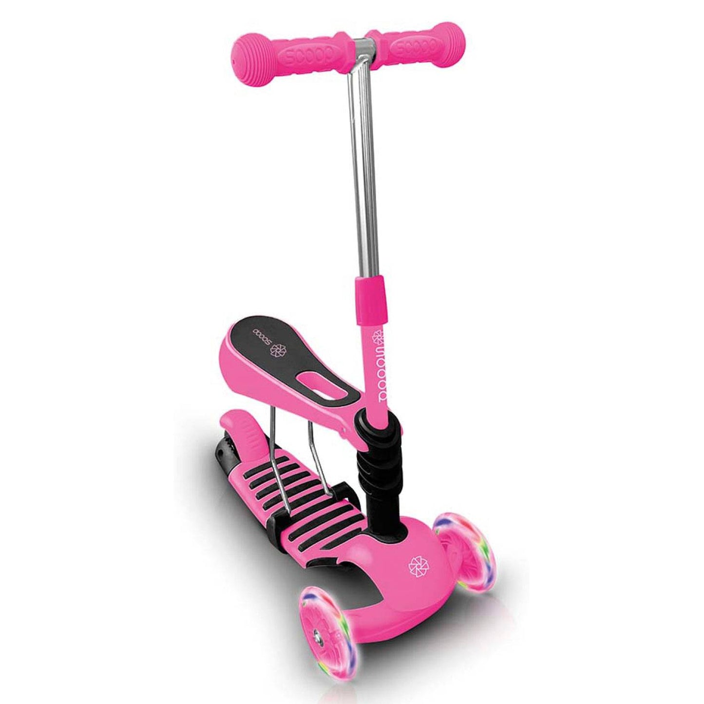 Scooter 2 en 1 con Luces LED