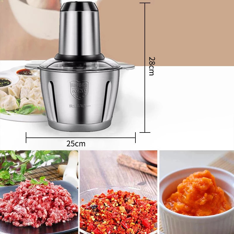Procesador de Alimentos Eléctrico 3 LITROS