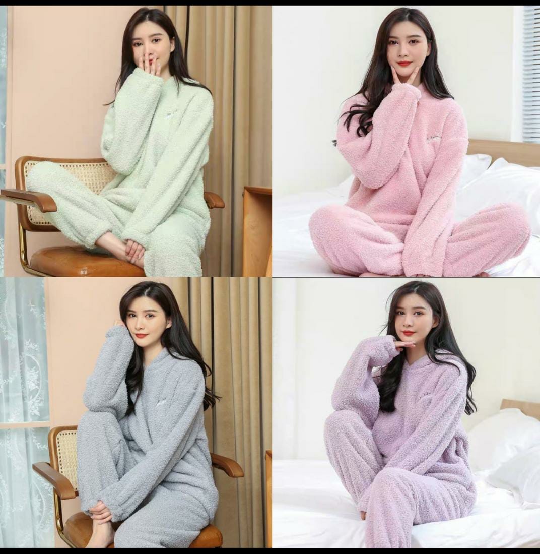 Conjunto Pijama Invierno 2 Piezas Polar