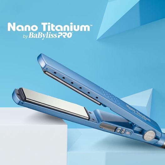 Combo plancha  pro Nano Titanium + Rizador y Cepillo