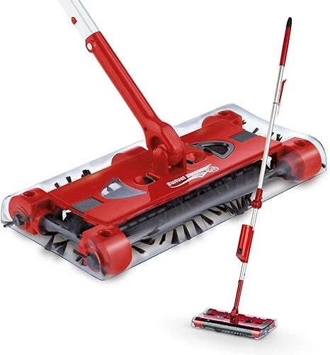 Escoba Barredora Inhalambrica Bateria Recoge Swivel Sweeper