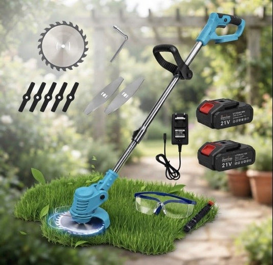 Podadora Altura Electrica Cortadora Pasto Cesped Inalambrica