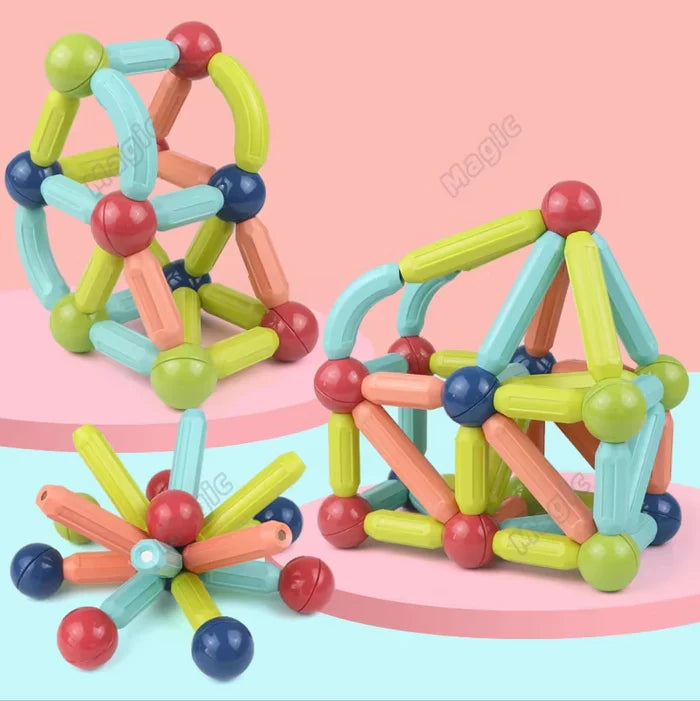 Magnetic Bar Blocks – Bloques Magneticos 36piezas