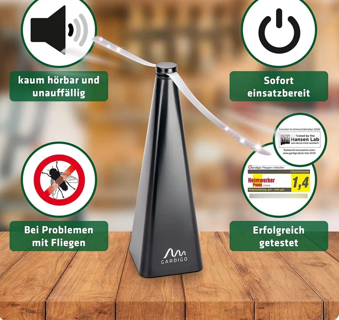Ventilador Repelente De Moscas - No Necesitas Mata Moscas