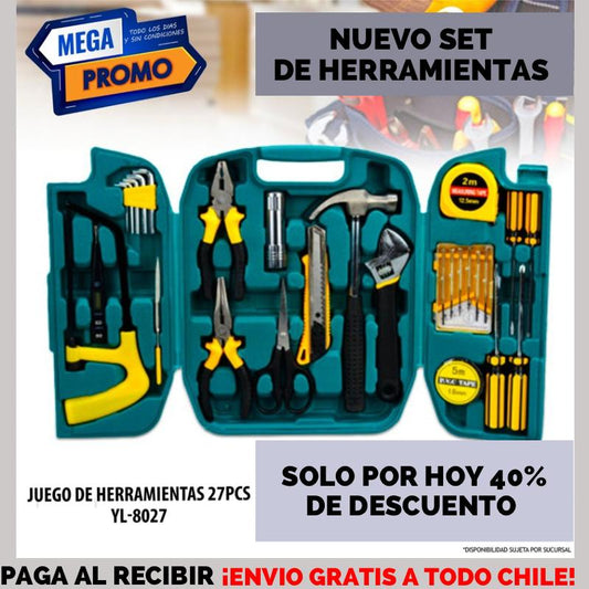 KIT DE HERRAMIENTAS 27 UND