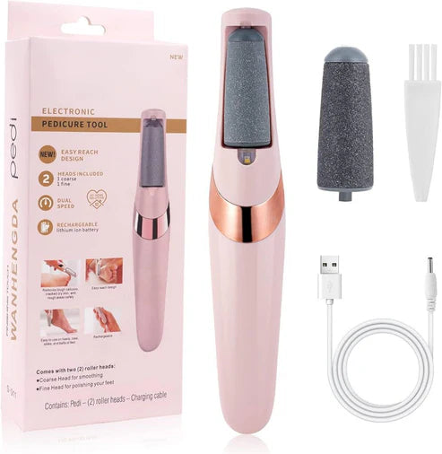 REMOVEDOR ELECTRICO DE CALLOS PARA PIES RECARGABLE