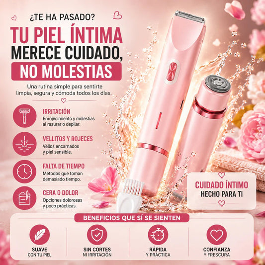 Velvet Skin™ Luxe — Depilación de precisión profesional
