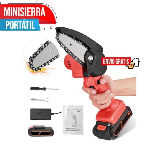 Motosierra portátil recargable de 6 pulgadas Ahorra 50%