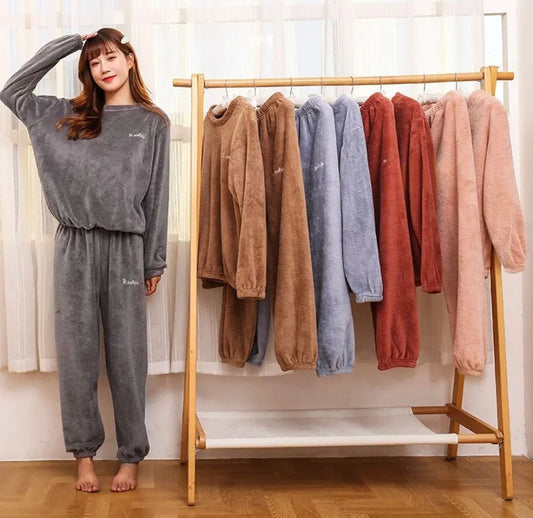 Pijama  Conjunto De Invierno Plush Unisex